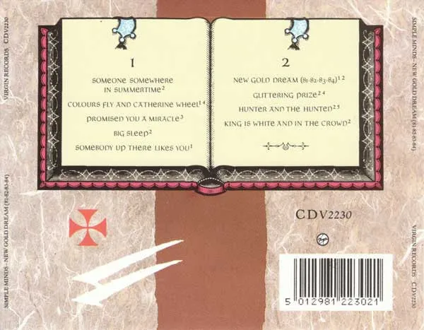 Simple Minds New Gold Dream 81-82-83-84 CD album NM