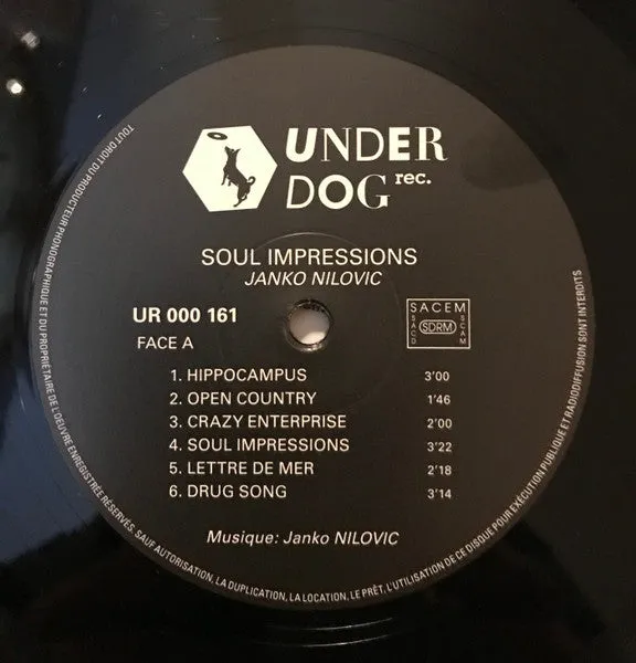 Janko Nilovic Soul Impressions LP jazz funk nuovo