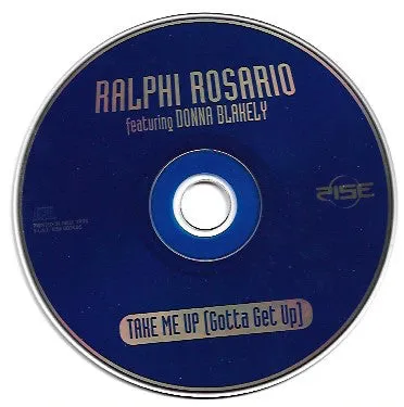 Ralphi Rosario Take Me Up CD maxi garage