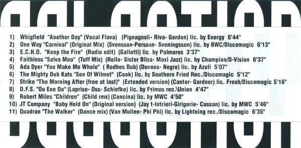 Various X-Ray Selection CD compilation dance 1995 usato NM