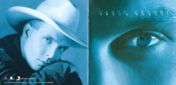 Garth Brooks Fresh Horses CD rimasterizzato mint