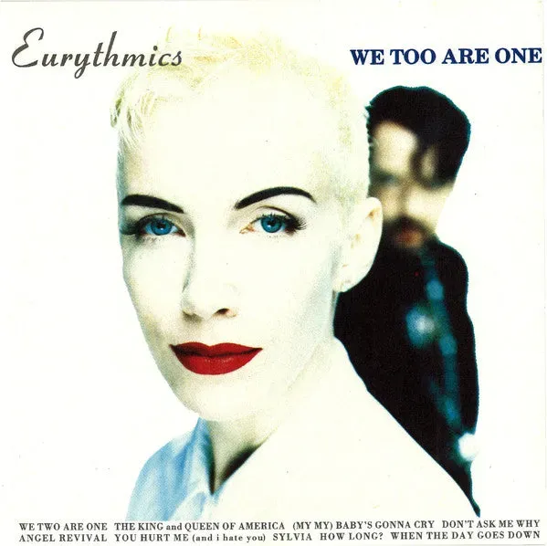 Eurythmics We Too Are One CD europeo 1989 synth-pop VG+