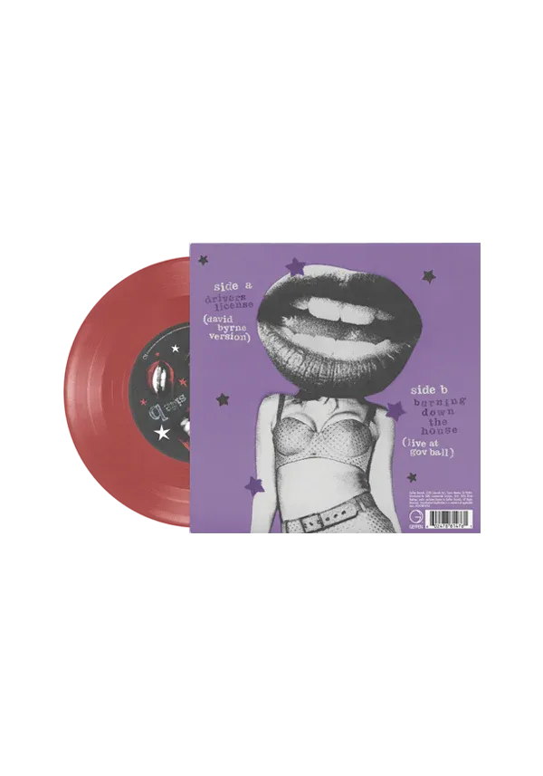 Olivia Rodrigo Drivers License 7" vinile rosso rubino