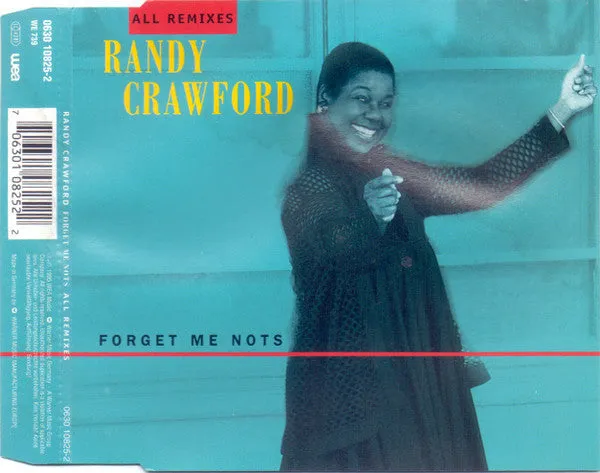 Randy Crawford Forget Me Nots CD maxi remix house