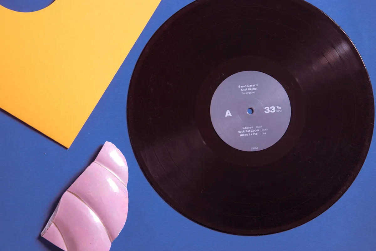 Black Sweat Kalma Davachi Intemporel Vinile LP kosmische