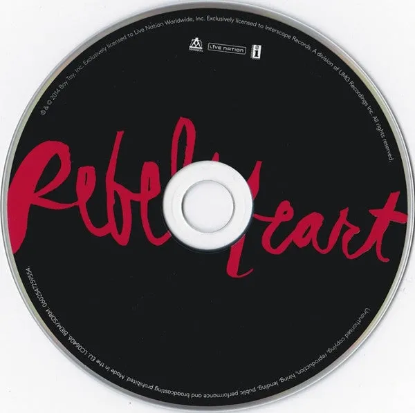 Madonna Rebel Heart CD deluxe usato 19 brani europa