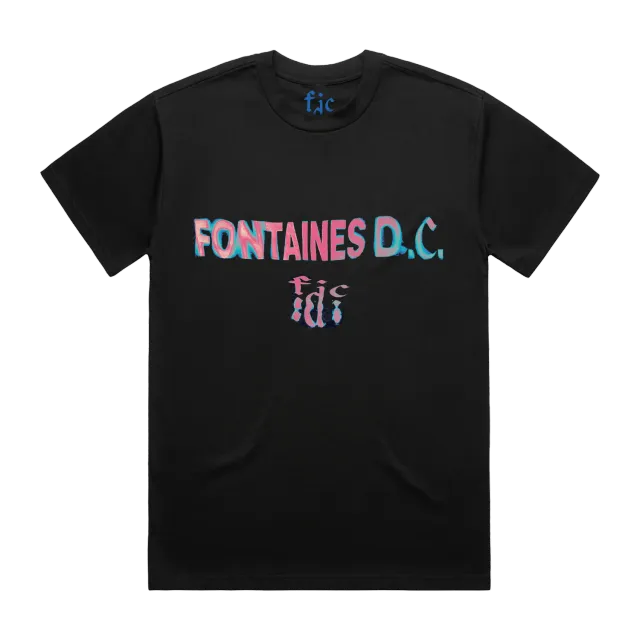 Fontaines D.C. Dopamine Chamber maglietta tour 2026 cotone