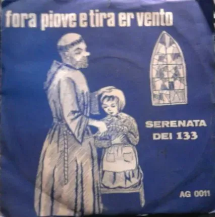 Franco Trincale Fora Piove E Tira Er Vento 45 giri 7" VG+