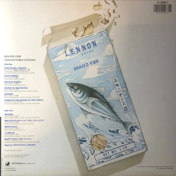 Lennon Plastic Ono Band Shaved Fish vinile LP compilation