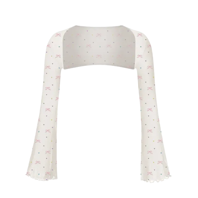 Polydor Records Flower Print Bolero floreale M-L