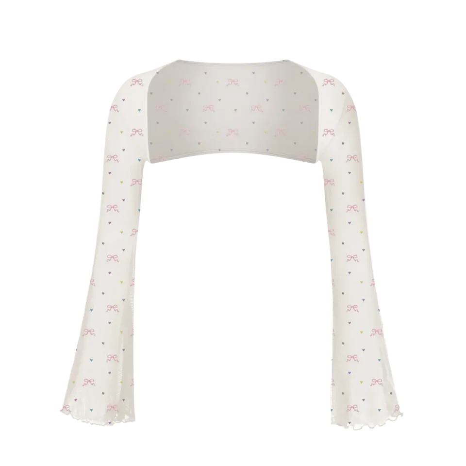 Polydor Records Flower Print Bolero floreale M-L