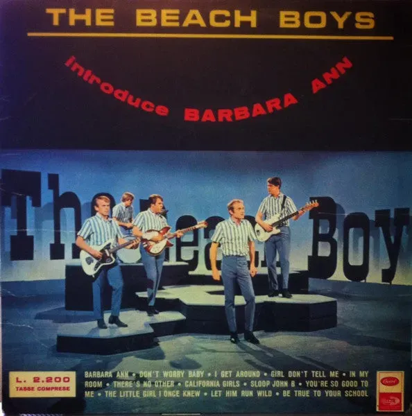 Beach Boys Introduce Barbara Ann vinile LP usato NM surf