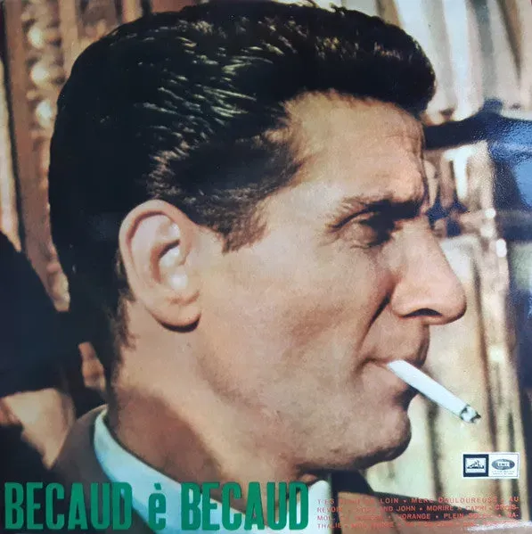 Gilbert Bécaud Bécaud È Bécaud LP chanson 1965
