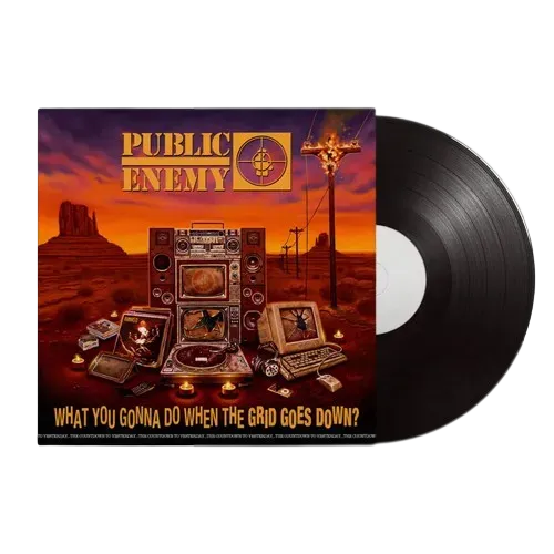 Public Enemy Grid Goes Down vinile LP hip hop