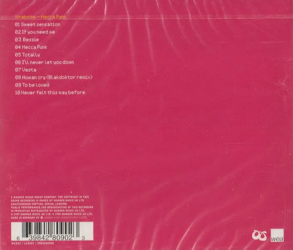 Shaboom Mecca Funk CD album house