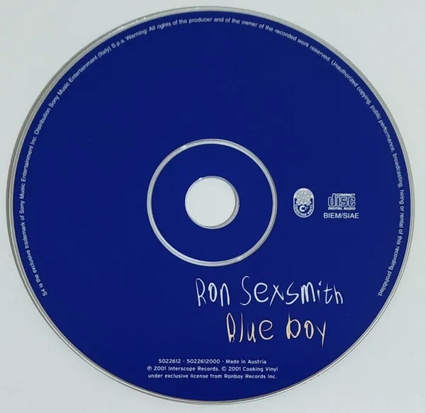 Ron Sexsmith Blue Boy CD folk rock near mint