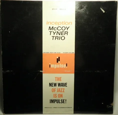 McCoy Tyner Trio Inception vinile LP mono ristampa modal