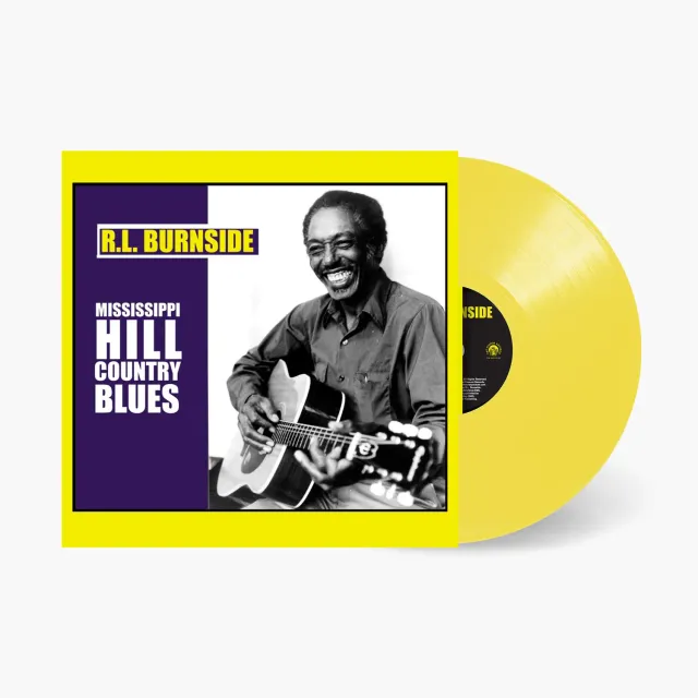 R.L. Burnside Mississippi Hill Country Blues vinile giallo