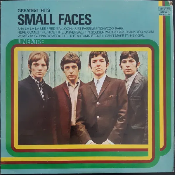 Small Faces Greatest Hits vinile LP usato NM