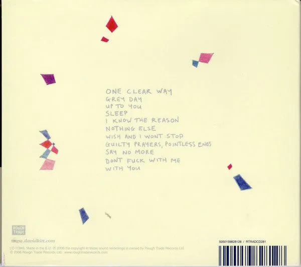 David Kitt Not Fade Away CD album digipak