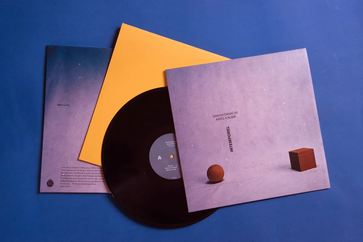 Black Sweat Kalma Davachi Intemporel Vinile LP kosmische
