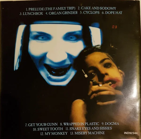 Marilyn Manson Portrait Of An American Family CD VG+ industrial