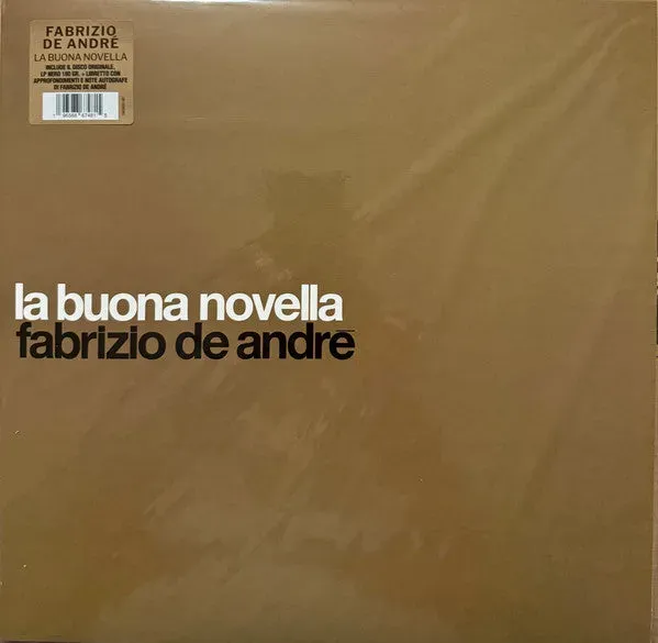Fabrizio De André La Buona Novella LP 180g 2024