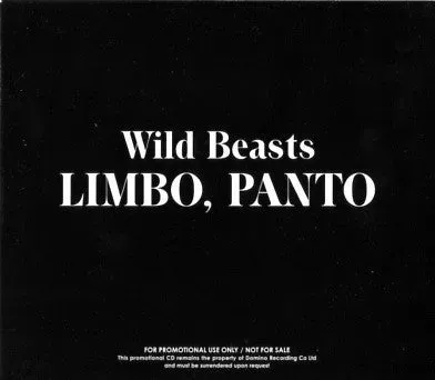 Wild Beasts Limbo Panto CD promo usato VG+