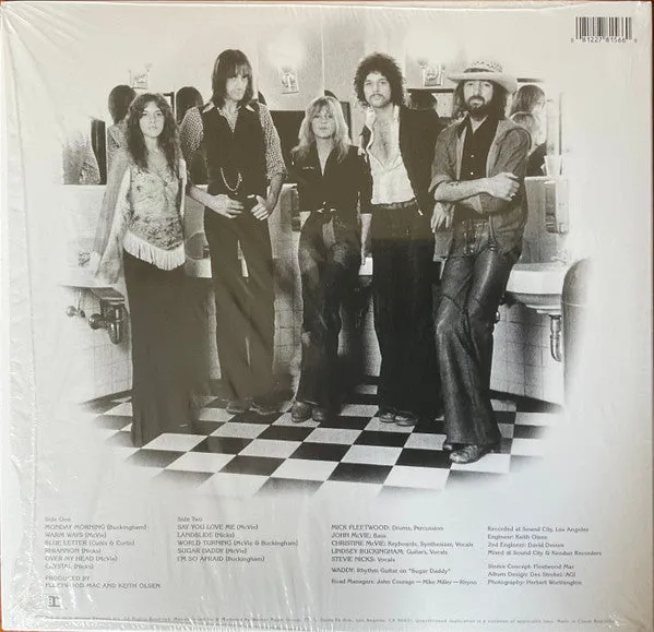 Fleetwood Mac vinile LP album rosso rubino ristampa