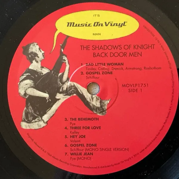 Shadows Of Knight Back Door Men LP 180g rimasterizzato