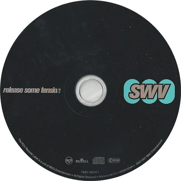 SWV Release Some Tension CD album R&B anni 90
