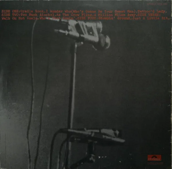 Rory Gallagher Irish Tour '74 doppio vinile 2xLP live prima stampa