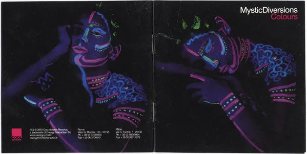 Mystic Diversions Colours cd album box usato